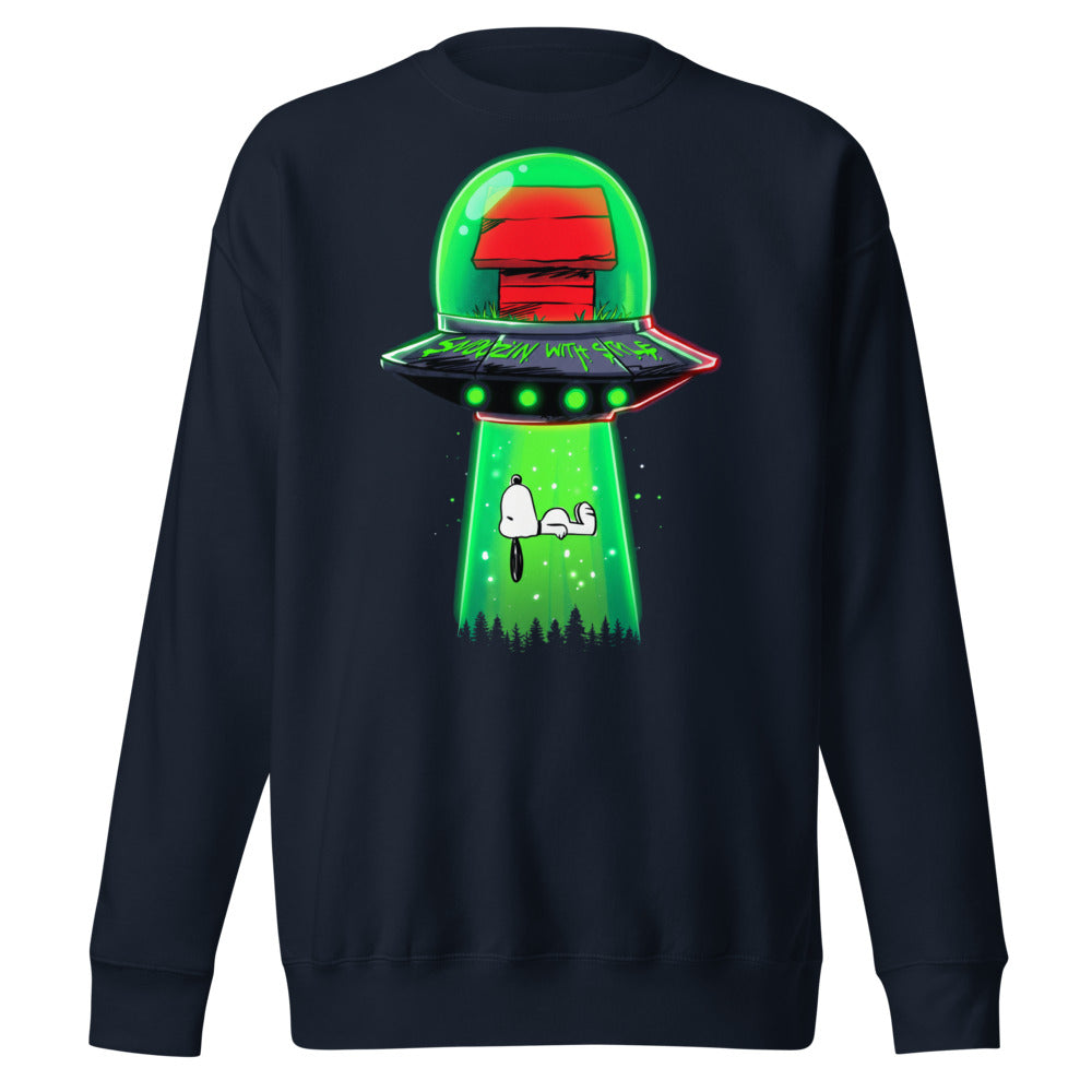 Suéter Snoopy UFO Snoozin With Style - Frente