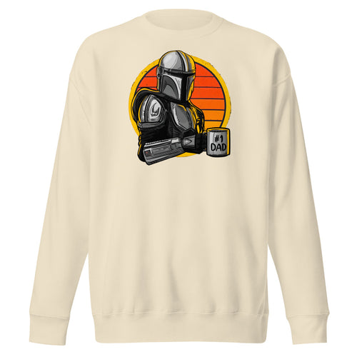 Suéter #1 Dad Mandalorian - Frente