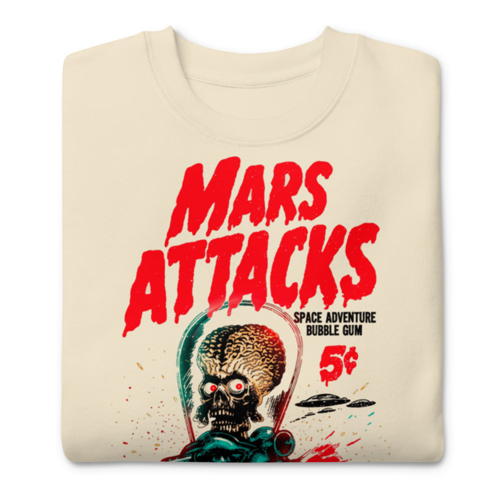 Suéter Mars Attacks Space Adventure Bubble Gum - Doblado