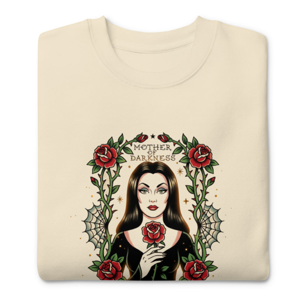 Suéter Mother Of Darkness Gothic Woman Skull Heart - Doblado