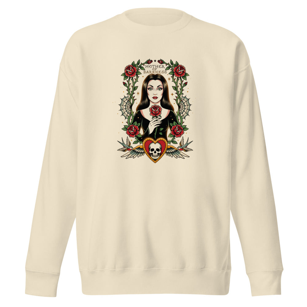 Suéter Mother Of Darkness Gothic Woman Skull Heart - Frente