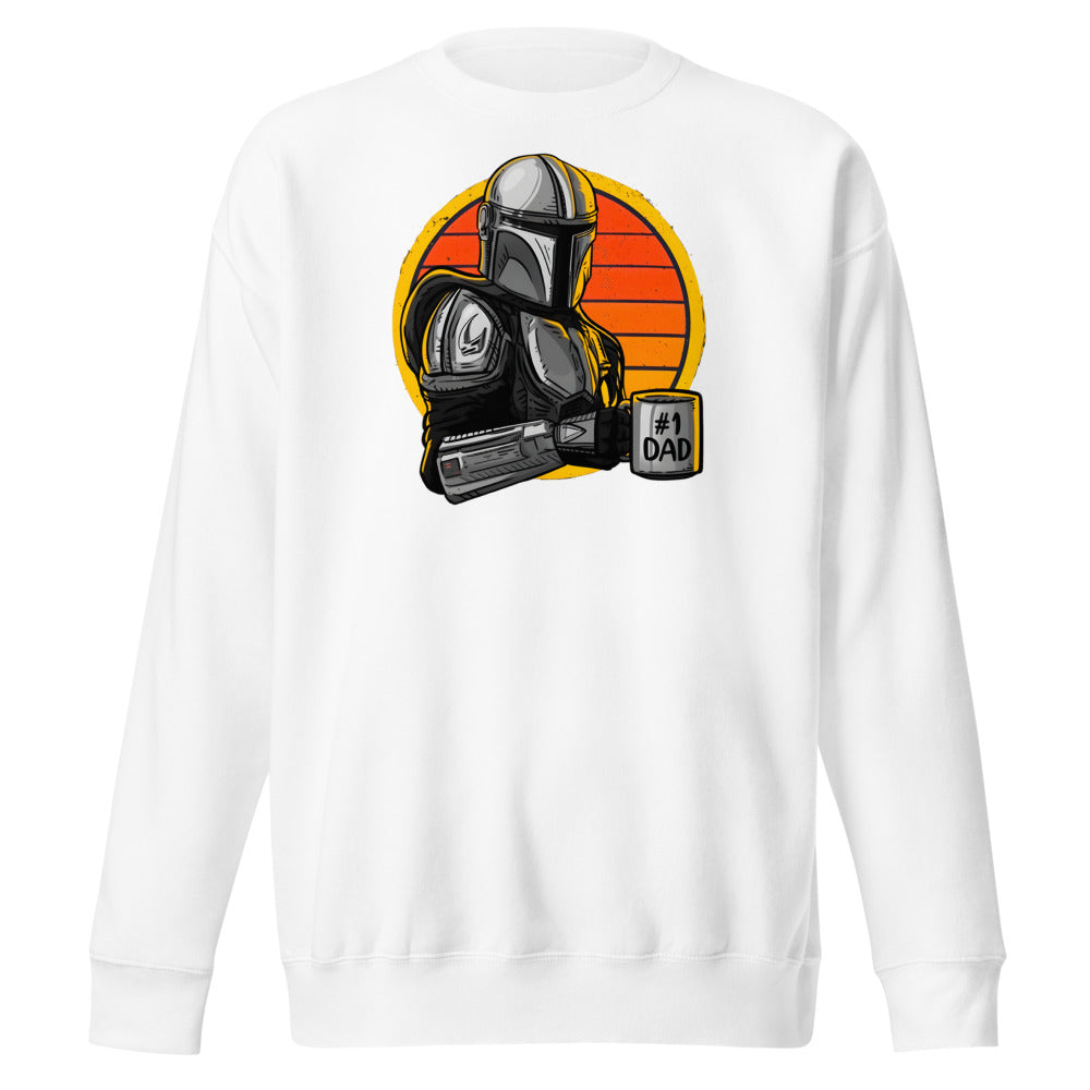 Suéter #1 Dad Mandalorian - Frente