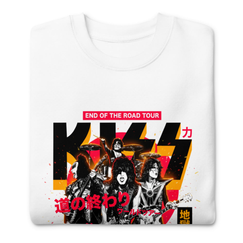 Suéter KISS End Of The Road Tour Kanji - Doblado