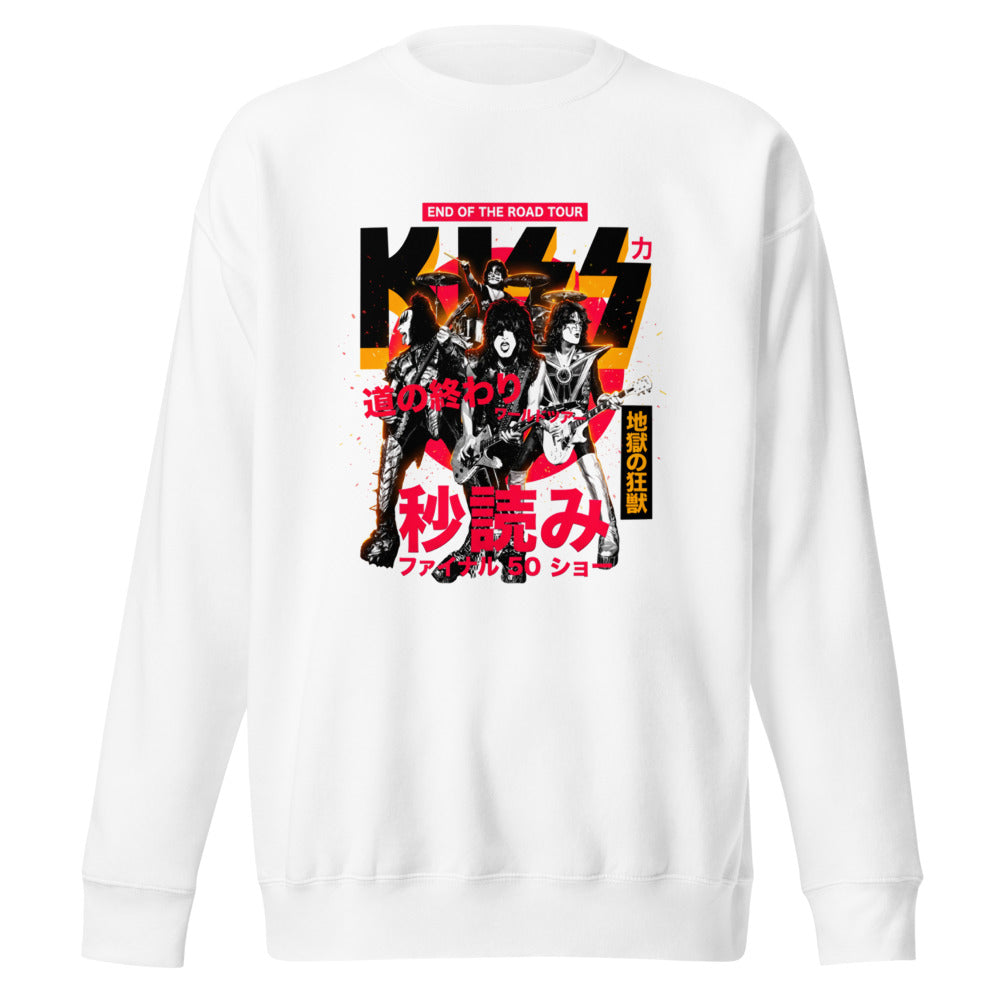 Suéter KISS End Of The Road Tour Kanji - Frente