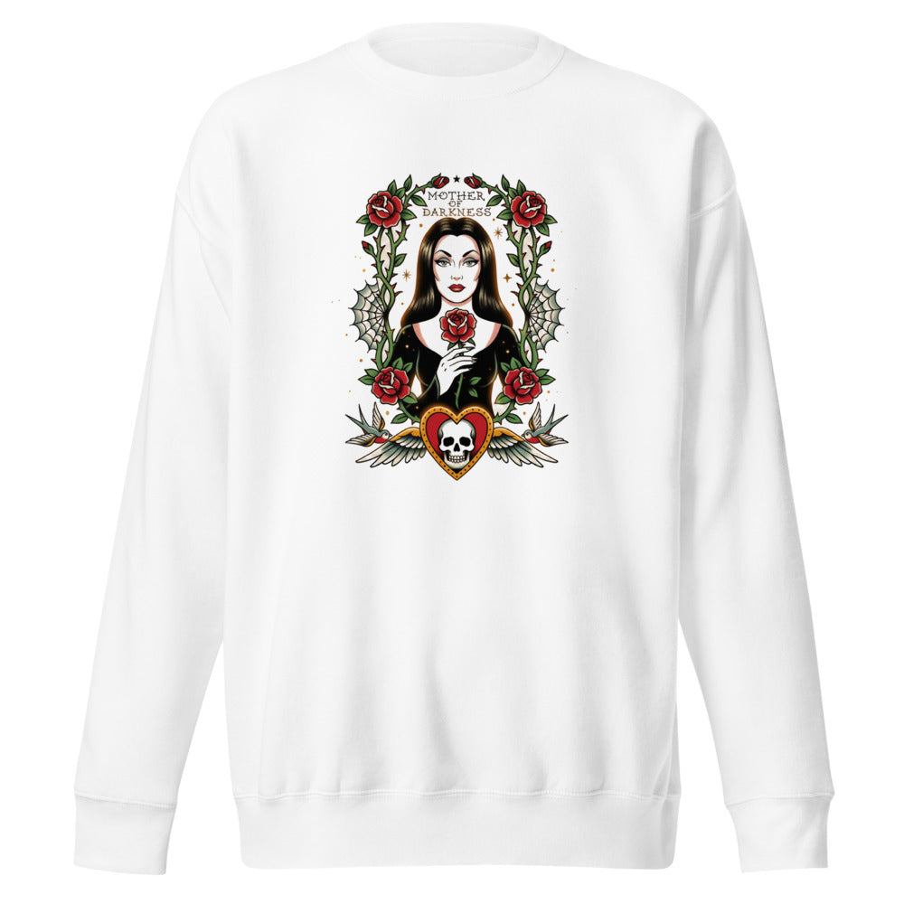Suéter Mother Of Darkness Gothic Woman Skull Heart - Frente