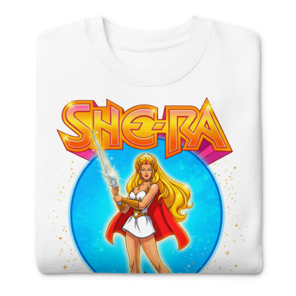 Suéter She-Ra Princess Of Power Starry Blue Circle - Doblado