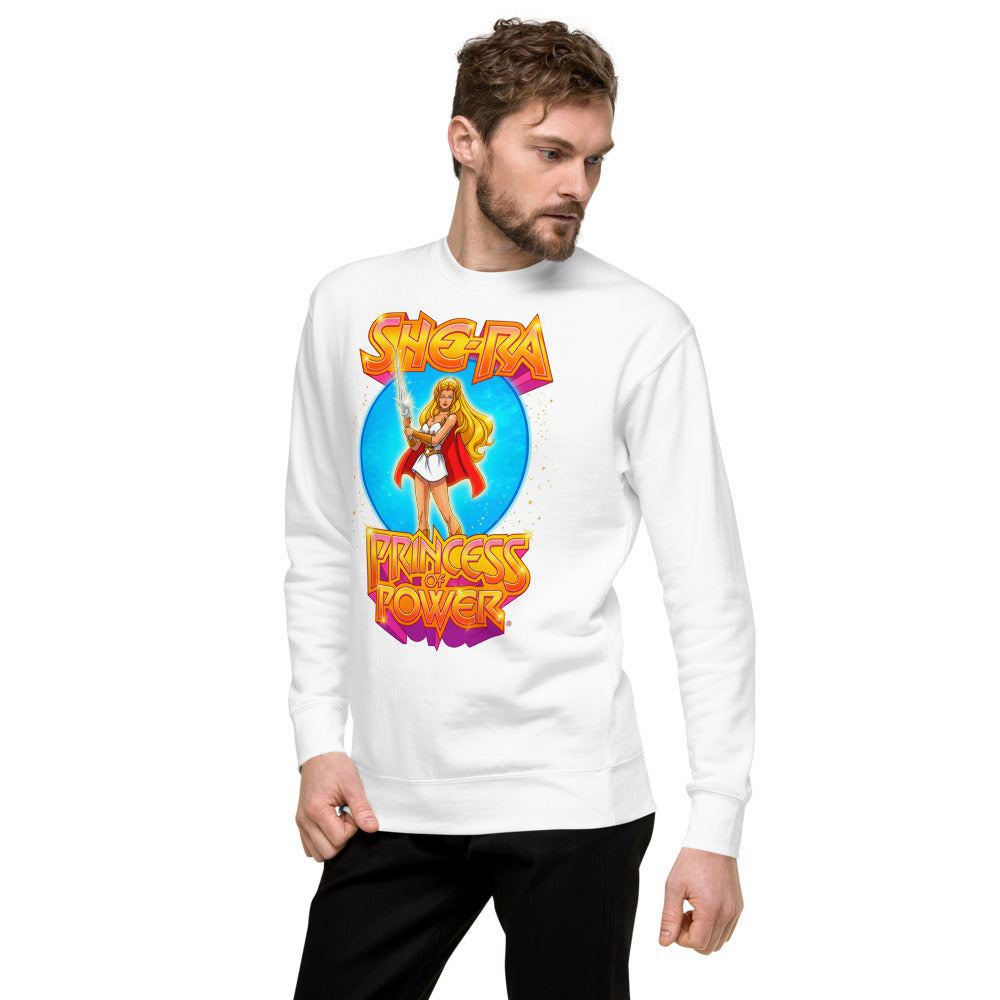 Suéter She-Ra Princess Of Power Starry Blue Circle - Lateral izquierdo