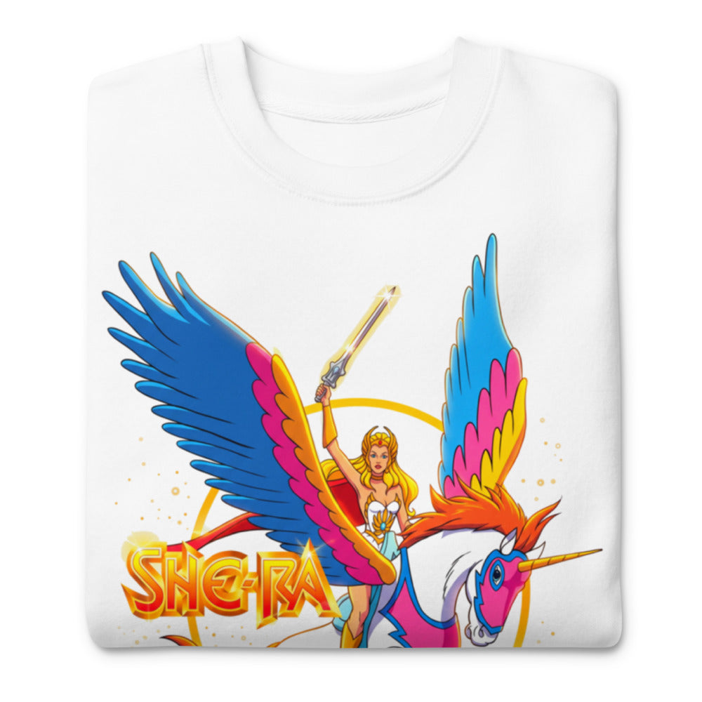 Suéter She-Ra Swift Wind Rainbow Wings - Doblado