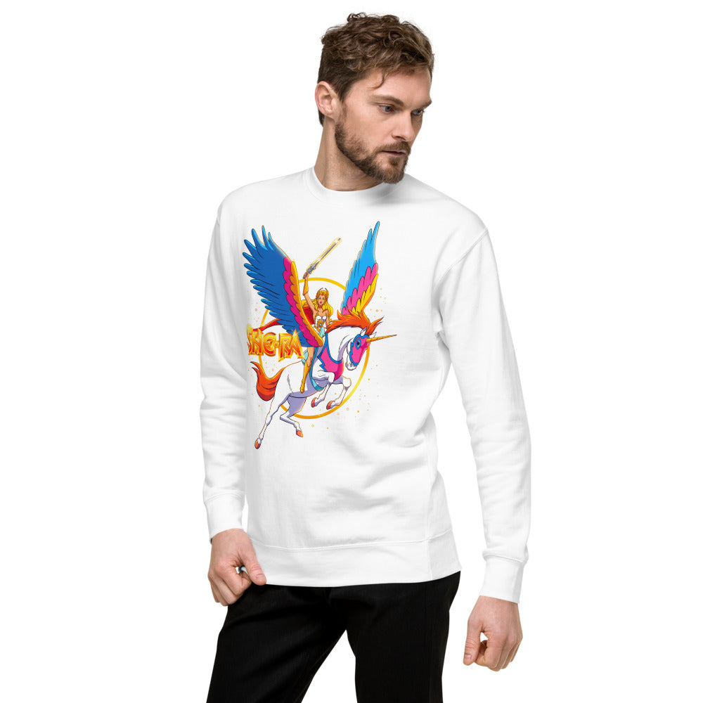 Suéter She-Ra Swift Wind Rainbow Wings - Lateral izquierdo