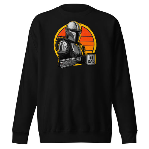 Suéter #1 Dad Mandalorian - Frente