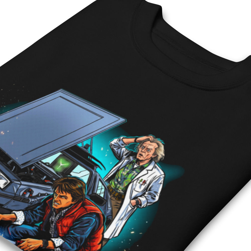 Suéter Back To The Future Out Of Time Jumpstart - Doblado zoom