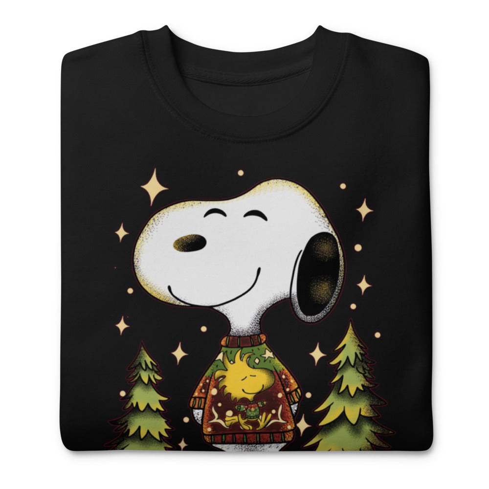 Suéter Beagle de Navidad - Doblado