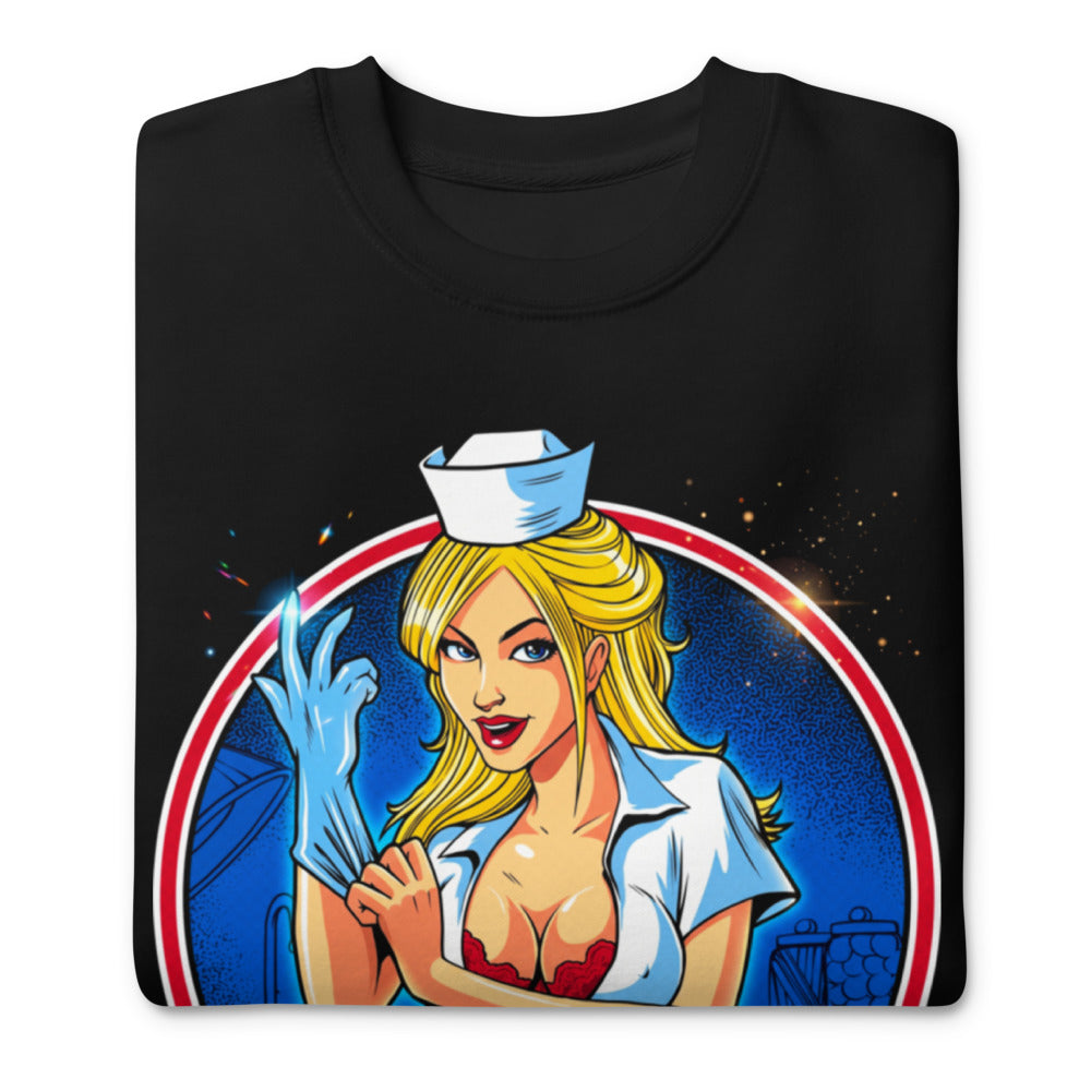 Suéter Blink 182 Nurse Glove Capsule Logo - Doblado