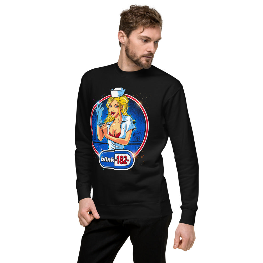 Suéter Blink 182 Nurse Glove Capsule Logo - Lateral izquierdo