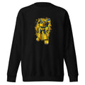 Suéter Bumblebee Autobot Yellow Glow Dust Cloud - Frente