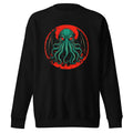 Suéter Cthulhu Red Eyes Bat Wings - Frente