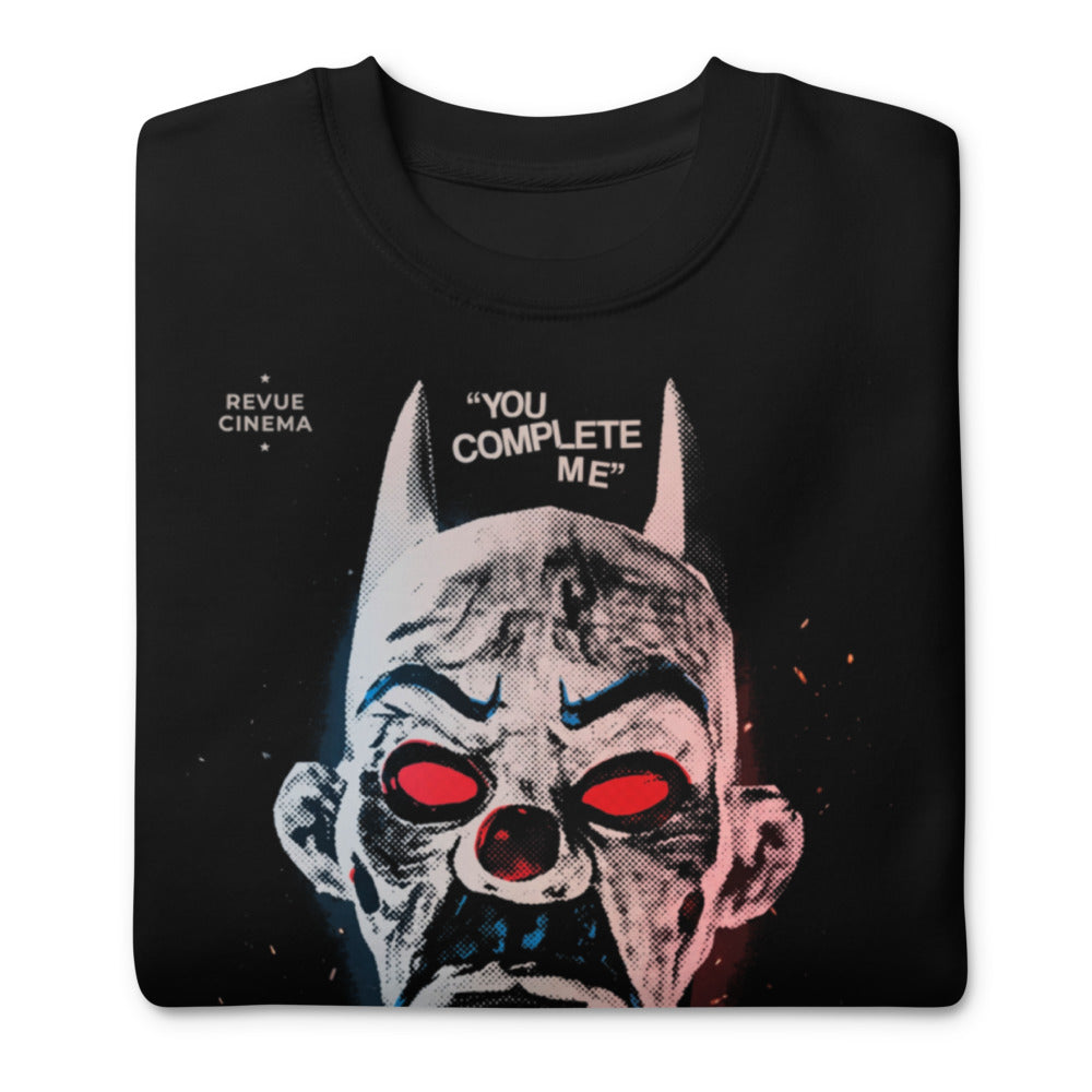 Suéter Dark Knight Joker Clown Mask - Doblado