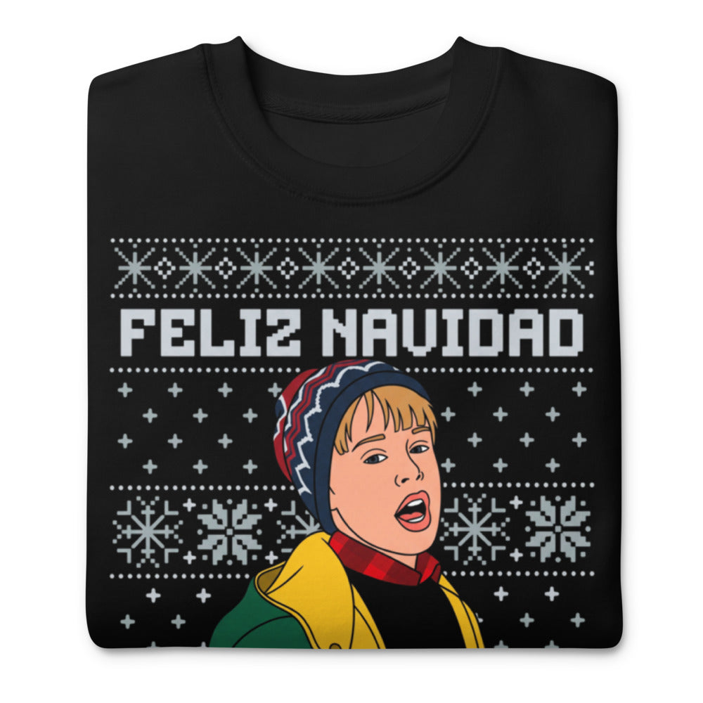 Suéter Feliz Navidad Inmundo Animal Suéter Feo - Doblado