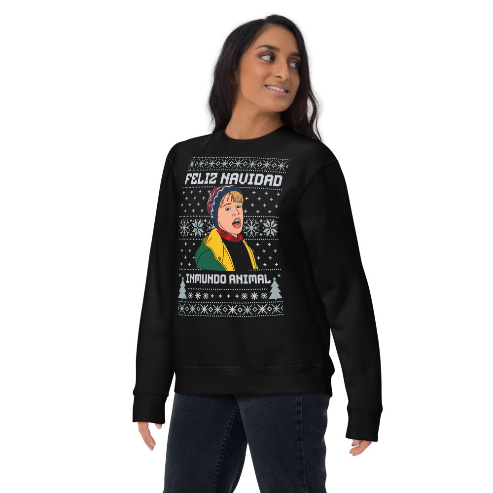 Suéter Feliz Navidad Inmundo Animal Suéter Feo - Lifestyle mujer