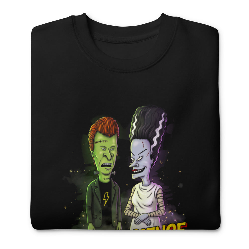 Suéter Freak Science Xperiments Frankenstein Bride - Doblado