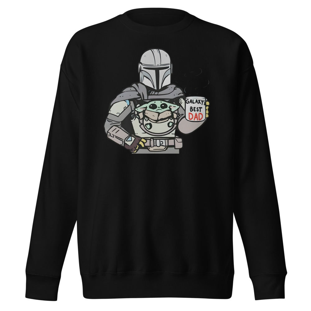 Suéter Galaxy Best Dad - Frente