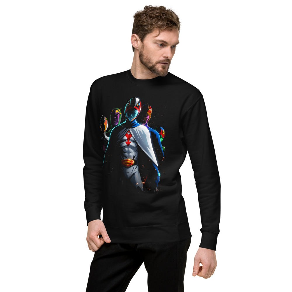 Suéter Gatchaman Ken The Eagle Team - Lateral izquierdo