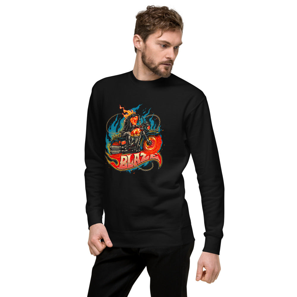 Suéter Ghost Rider Blaze Spiked Chopper - Lateral izquierdo