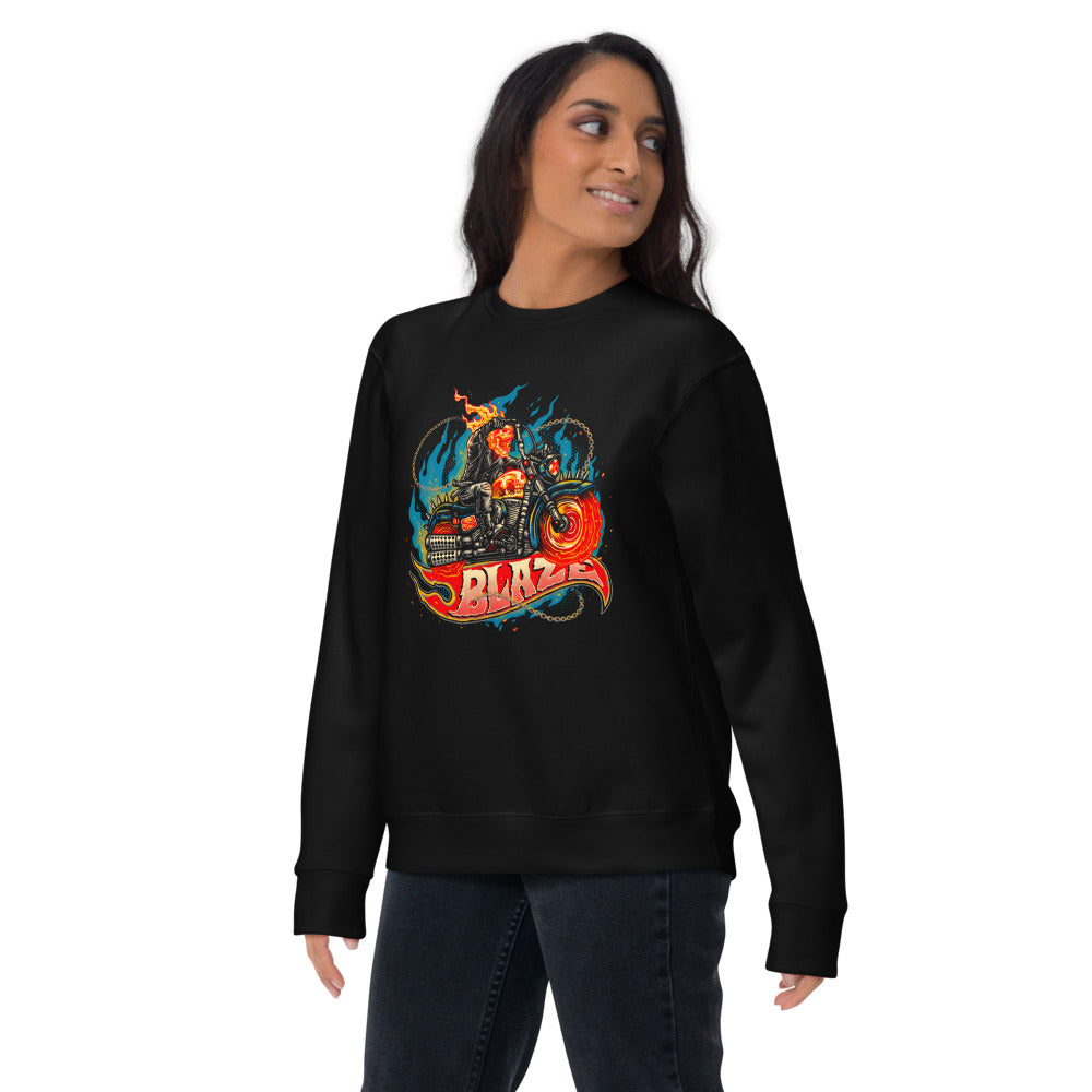 Suéter Ghost Rider Blaze Spiked Chopper - Lifestyle mujer
