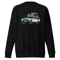 Suéter Ghostbusters Ecto-1 Green Slime Roof Lights - Frente