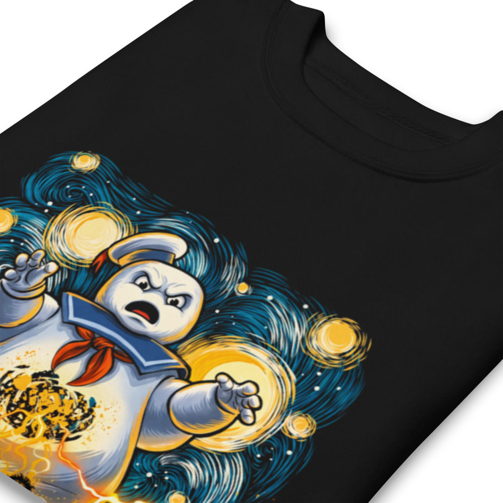 Suéter Ghostbusters Stay Puft Starry Night - Doblado zoom
