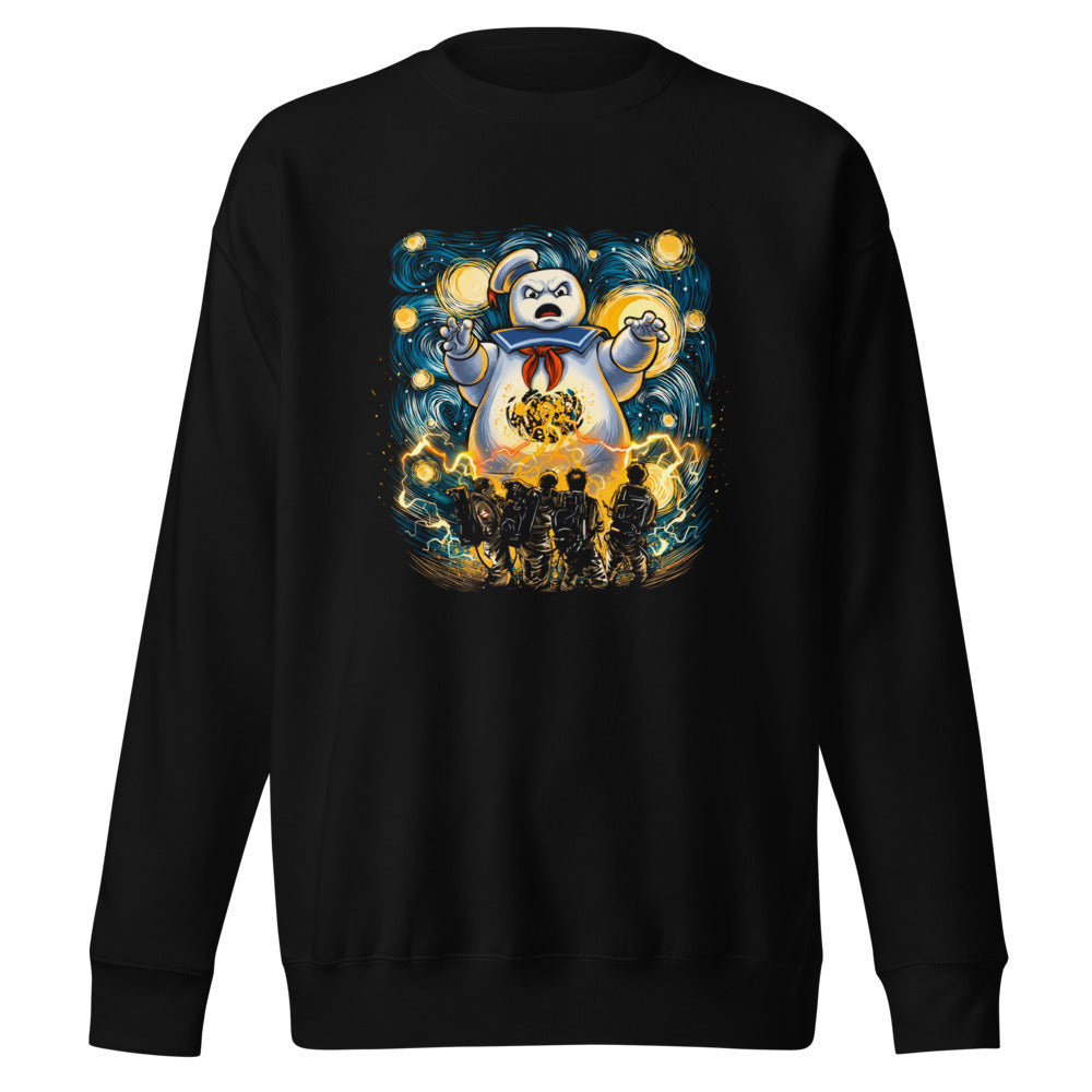 Suéter Ghostbusters Stay Puft Starry Night - Frente