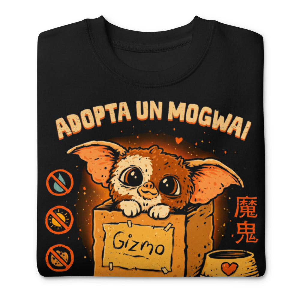 Suéter Gremlins Gizmo Adopta Un Mogwai - Doblado