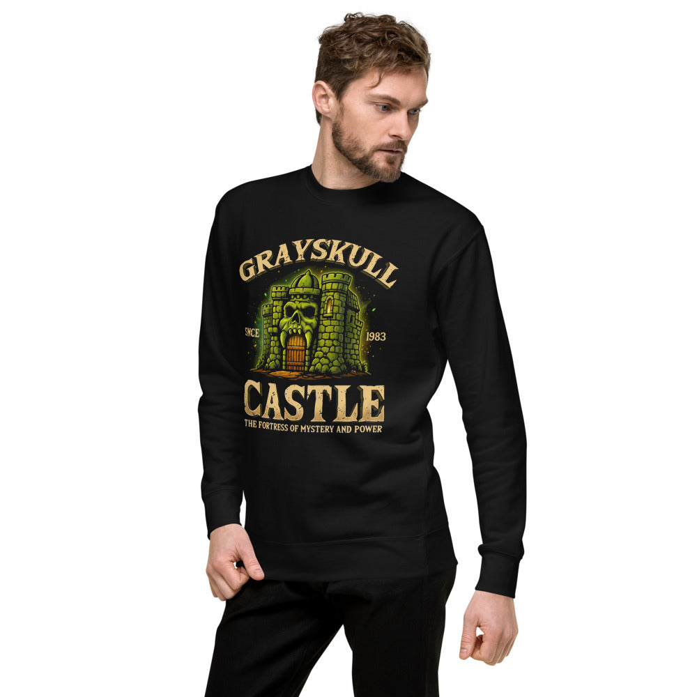 Suéter He-Man Grayskull Castle Fortress Of Mystery And Power - Lateral izquierdo