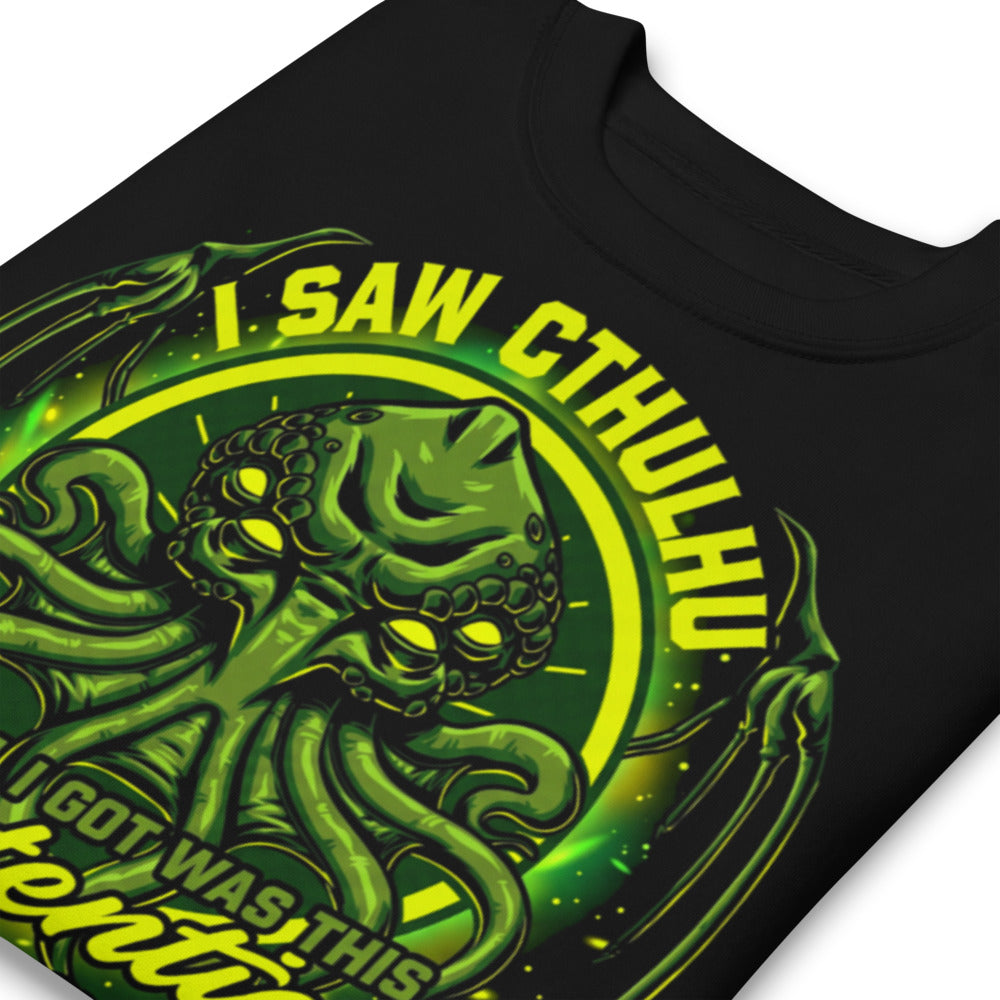 Suéter I Saw Cthulhu And All I Got Was This Existential Dread - Doblado zoom