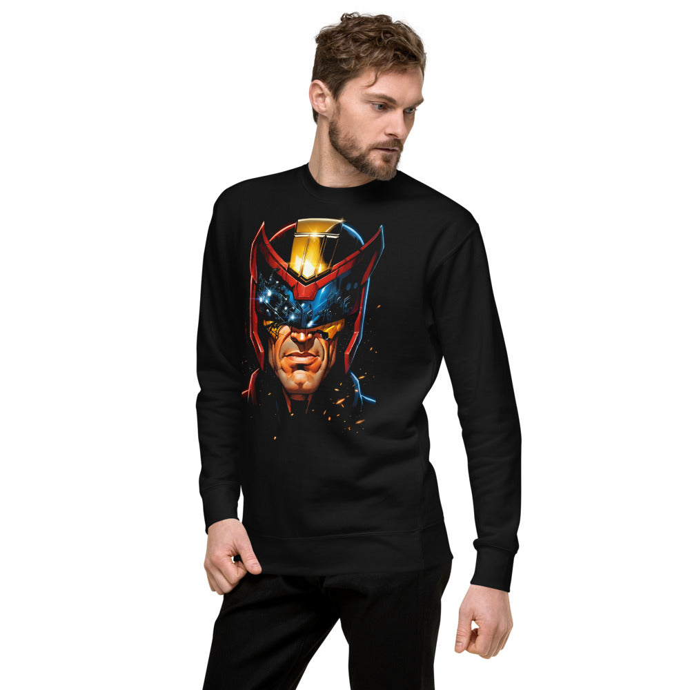 Suéter Judge Dredd Golden Crest Helmet - Lateral izquierdo
