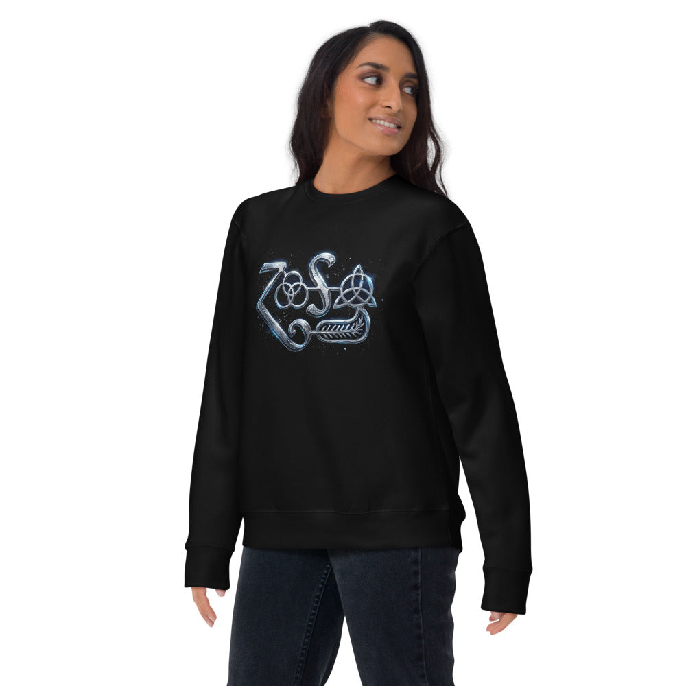 Suéter Led Zeppelin Zoso Chrome Symbol - Lifestyle mujer