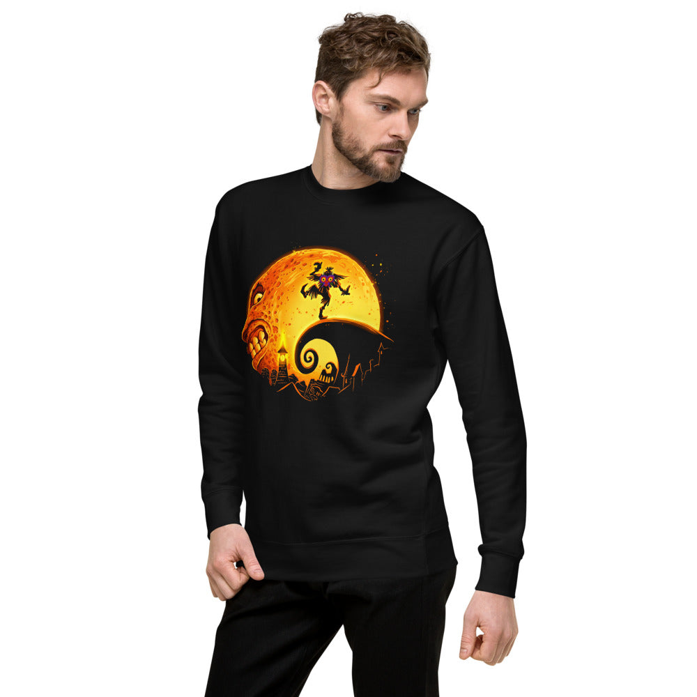 Suéter Majora's Mask Skull Kid Spiral Hill Moon - Lateral izquierdo