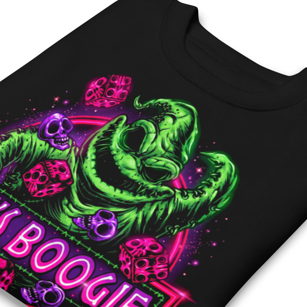 Suéter Oogie Boogie Lets Boogie Neon Dice - Doblado zoom