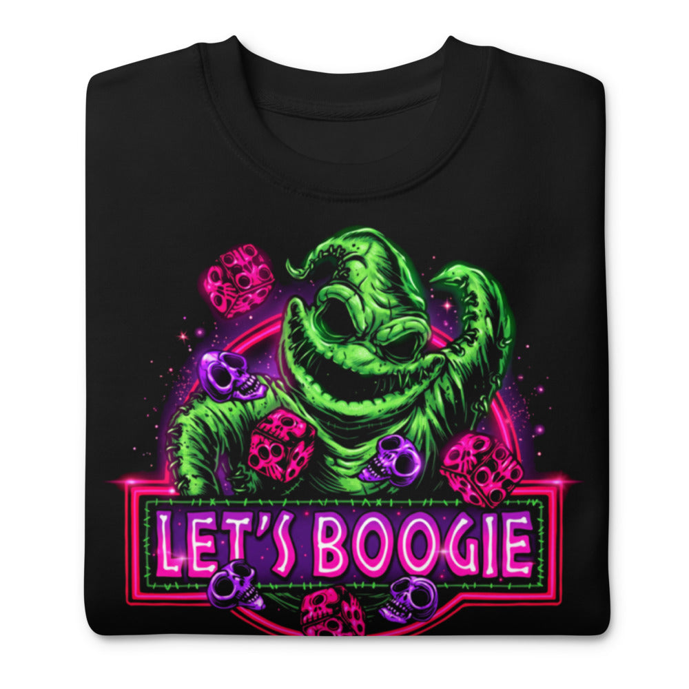 Suéter Oogie Boogie Lets Boogie Neon Dice - Doblado