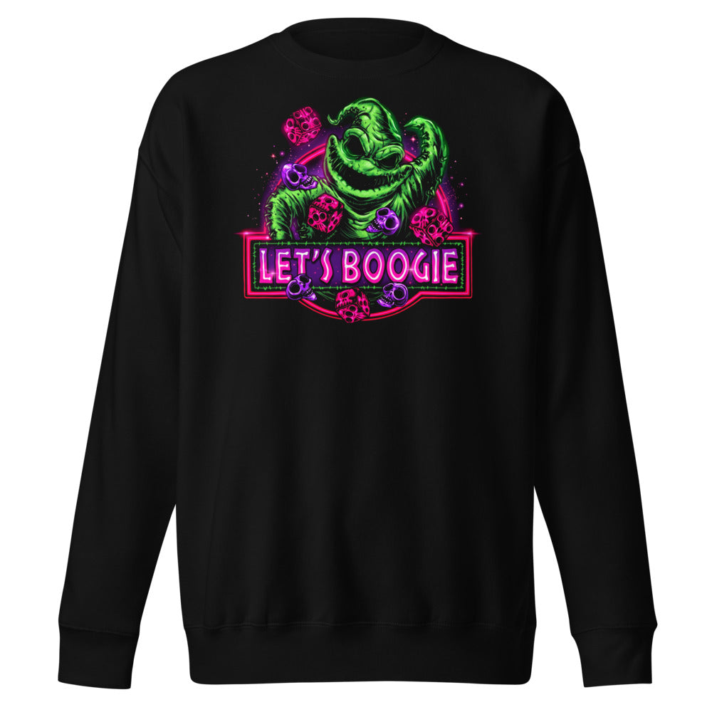 Suéter Oogie Boogie Lets Boogie Neon Dice - Frente