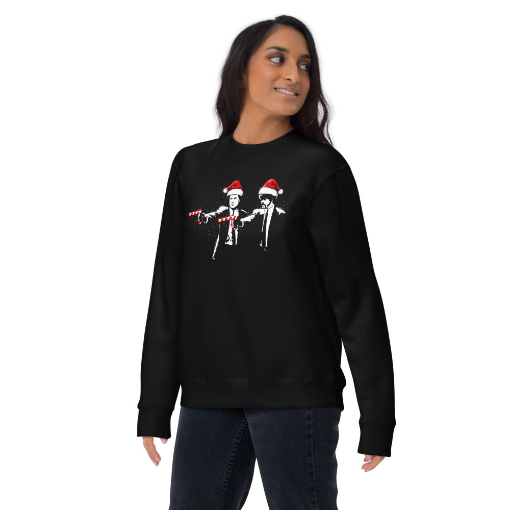 Suéter Pulp Fiction Santa Hats Candy Canes - Lifestyle mujer