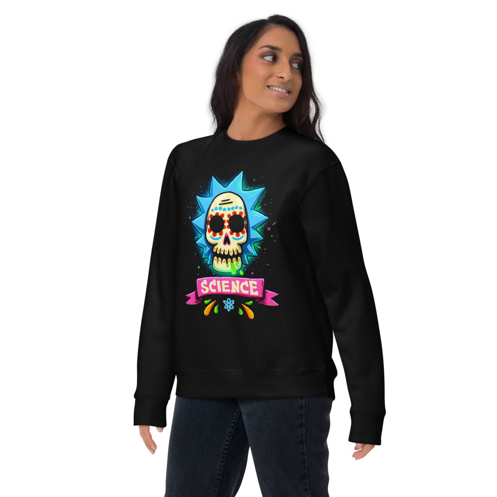 Suéter Rick Sanchez Sugar Skull Science - Lifestyle mujer