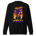 Suéter Skeletor Castle Grayskull Flames - Frente