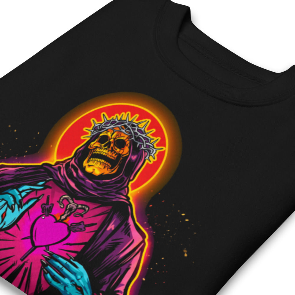 Suéter Skeletor Ecclesia Grayskullis Pink Heart - Doblado zoom