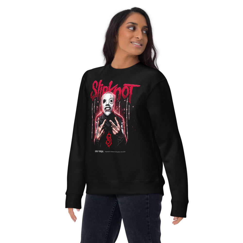 Suéter Slipknot White Mask Barbed Wire - Lifestyle mujer