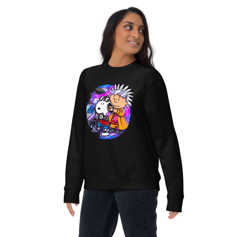Suéter Snoopy Marty Charlie Brown Doc DeLorean - Lifestyle mujer