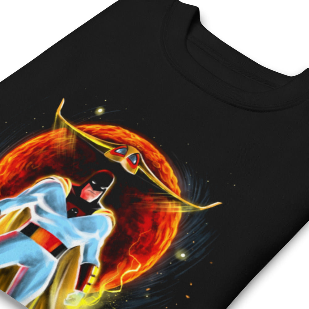Suéter Space Ghost Red Sun Cosmic - Doblado zoom