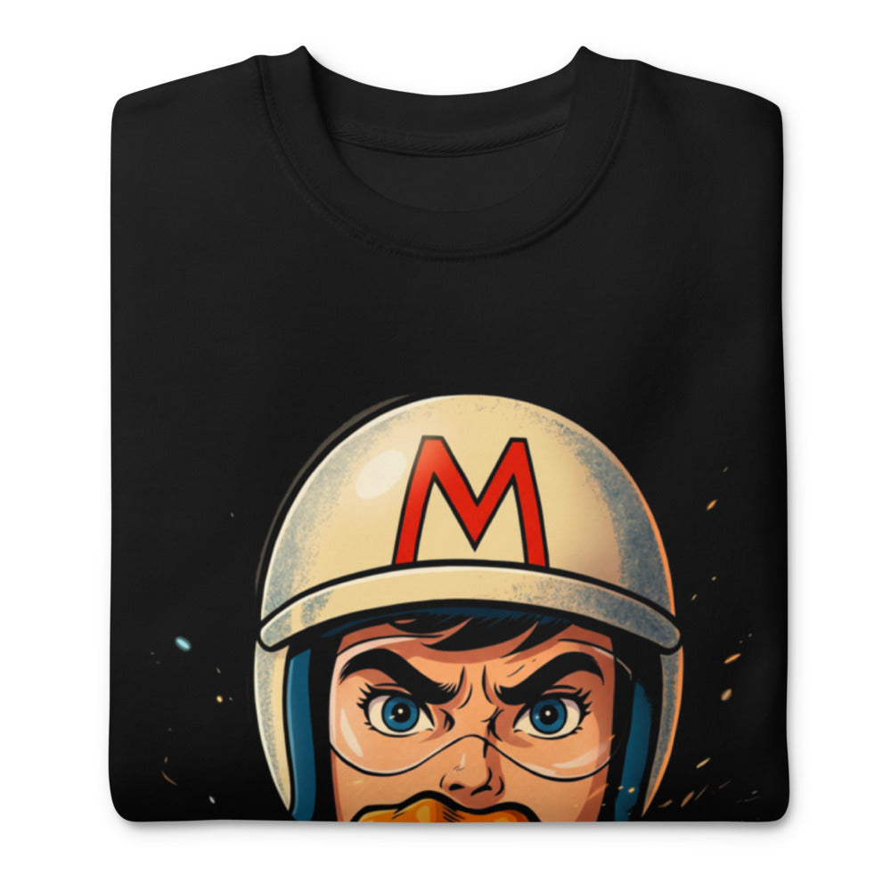 Suéter Speed Racer Helmet Fist - Doblado