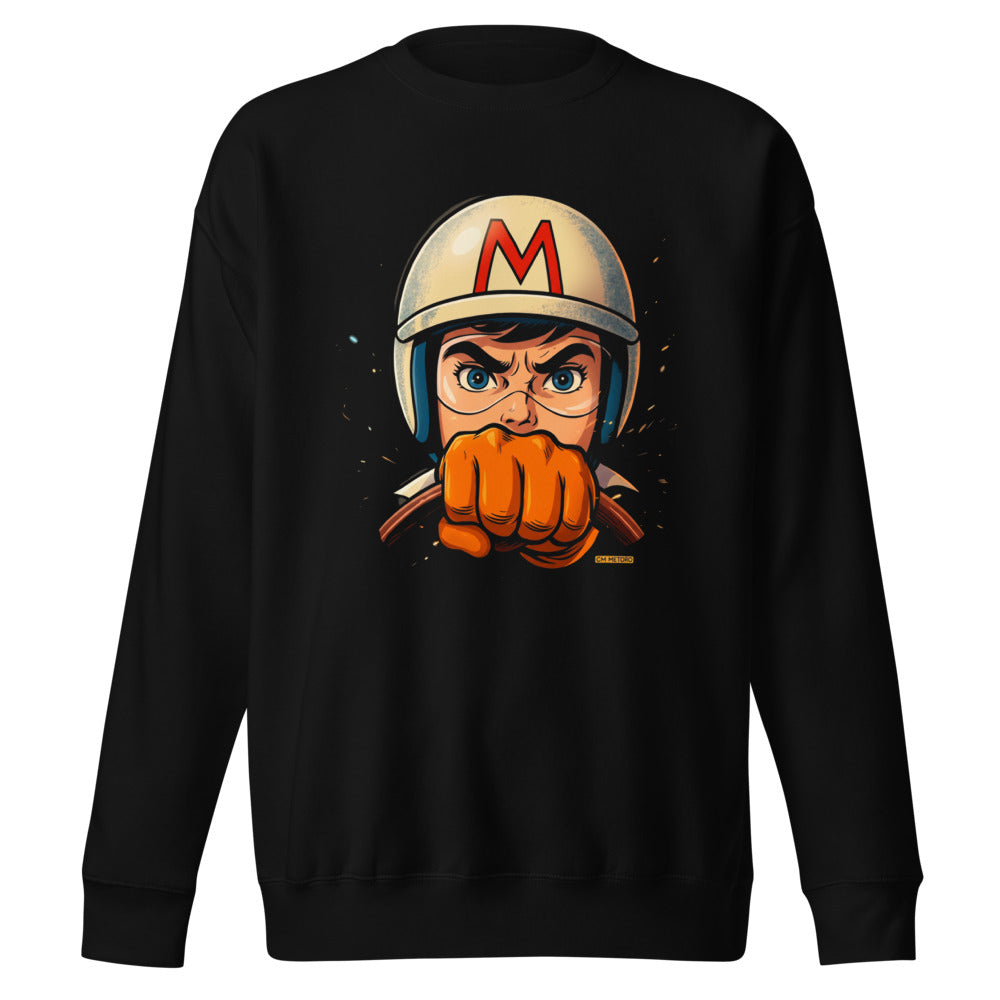 Suéter Speed Racer Helmet Fist - Frente