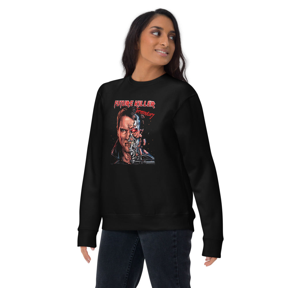 Suéter Terminator Half Face Heavy Metal - Lifestyle mujer